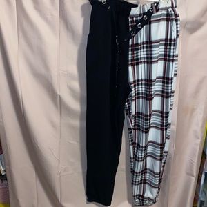 Shein Two Toned Stretchy Pants